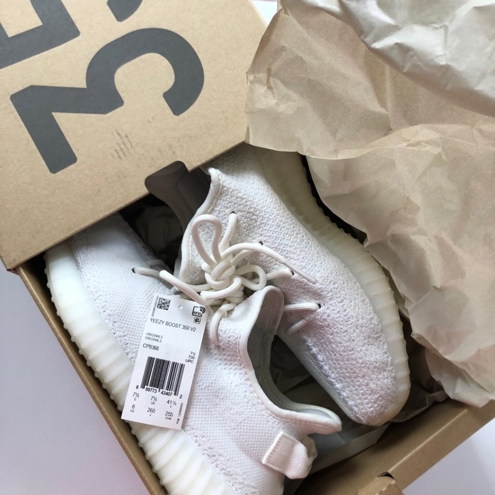 Yeezy Boost 350 V 2 Cream White size US 8